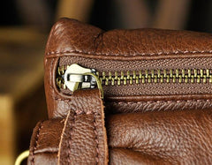 Cool Mens Leather Side Bag Belt Pouch Holster Belt Case Pack Waist Pouch for Men