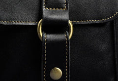 Vintage Leather Mens Briefcases Laptop Bags Business Bag Work Bag for Men