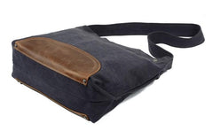 Mens Waxed Canvas Tote Purse Handbags Canvas Shoulder Bag for Men - imessengerbags