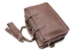 Vintage Leather Mens Large Travel Bags Handbags Shoulder Bags for men