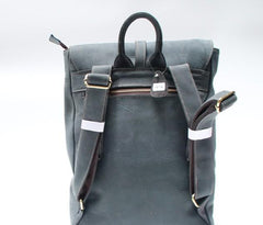 Leather Coffee Mens Backpack Cool Travel Backpacks Laptop Backpack for men