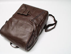 Leather Mens Backpacks Cool Travel Backpacks Laptop Backpack for men - imessengerbags