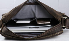 Cool Leather Vintage Mens Messenger Bags Small Shoulder Bags for Men - imessengerbags