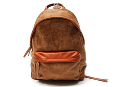 Cool Brown Leather Mens Backpacks Travel Backpacks Laptop Backpack for men