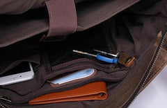 Mens Canvas Camera Handbag Camera Side Bag Camera Shoulder Bag for Men - imessengerbags