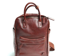 Cool Leather Mens Backpacks Travel Backpack Laptop Backpacks for men