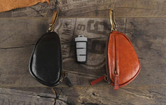 Genuine Leather Mens Cool Key Wallet Car Key Change Coin Holder Car Key Case for Men - imessengerbags