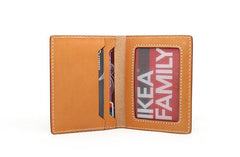 Leather Mens Card Wallets Small Wallet Slim Wallet Front Pocket Wallet for Men - imessengerbags
