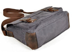 Mens Canvas Side Bag Messenger Bag Camera Courier Bag Shoulder Bag for Men - imessengerbags