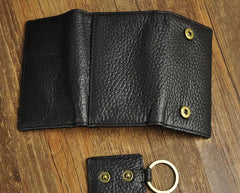 Cool Small Leather Mens Keys Wallet Car Keys Holder Car Key Case for Men - imessengerbags