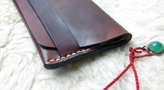Cool Leather Bifold Mens Long Wallet Leather Long Wallets for Men