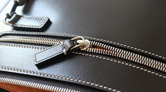 Cool Handmade Leather Mens Wristlet Bag Clutch Zipper Clutch for Men