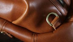 Genuine Leather Mens Cool Chest Bag Sling Bag Crossbody Bag Travel Bag Hiking Bag for men - imessengerbags