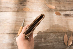 Cool Canvas Mens Small Wallet Bifold Vintage billfold Wallets for Men - imessengerbags