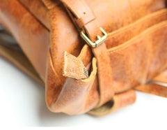Cool Leather Mens Backpack Travel Backpacks Vintage Laptop Backpack for men