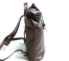 Cool Vintage Leather Mens Backpack Travel Backpack Laptop Backpacks for men