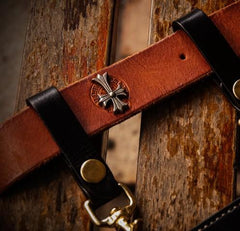 Leather Belt Pouch Mens Small Cases Waist Bag Hip Pack Belt Bag Fanny Pack Bumbag for Men - imessengerbags