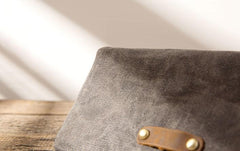 Cool Canvas Leather Mens Long Wallet Long Wallet for Men - imessengerbags