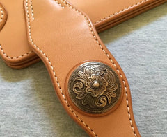 Handmade Leather Biker Wallet Mens Cool Chain Wallet Trucker Wallet with Chain