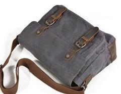 Mens Canvas Camera Messenger Bag Camera Side Bag Camera Shoulder Bag for Men