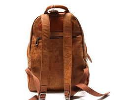 Cool Brown Leather Mens Backpacks Travel Backpacks Laptop Backpack for men