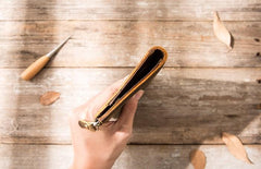 Vintage Cool Mens long Wallet Leather Wallet Long Wallet for Men - imessengerbags