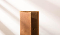 Vintage Slim long Wallet Leather Mens Tan Wallet Long Wallet for Men - imessengerbags