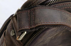 Cool Leather Vintage Mens Messenger Bags Small Shoulder Bags for Men - imessengerbags