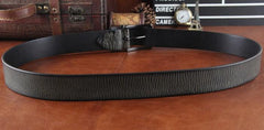 Genuine Leather Punk Rock Biker Trucker Mens Belt Men Black Coffee Belt for Men