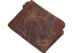 Mens Canvas Small Wallet for men Bifold Cool Men billfold Small Wallet - imessengerbags