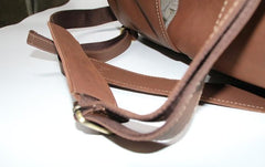 Mens Leather Barrel Backpack Cool Travel Bag Weekender Bag for men - imessengerbags