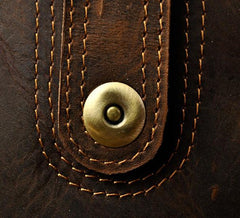 Mens Small Leather Holster Belt Case Belt Pouch Cell Phone Waist Pouch for Men - imessengerbags