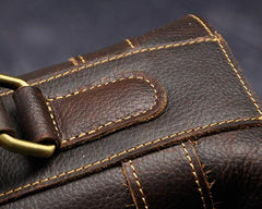 Cool Leather Mens Briefcase Messenger Bag Shoulder Bag Satchel Backpack for men - imessengerbags