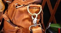 Vintage Coffee Leather Mens Briefcase Laptop Bag Business Bags Work Bag for Men - imessengerbags