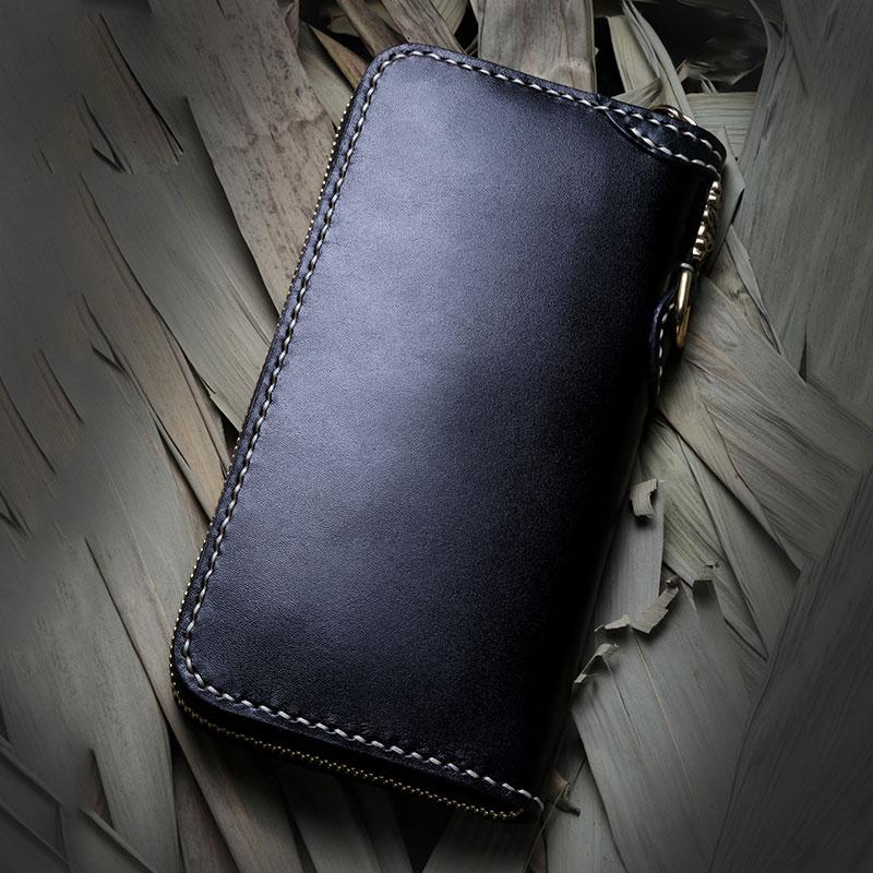 Handmade Leather Tooled Carp Chain Wallet Mens Biker Wallet Cool Leath –  imessengerbags