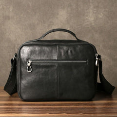Genuine Leather Mens Cool Messenger Bag Briefcase Work Bag Business Bag for men - imessengerbags