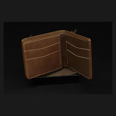 Handmade Leather Tooled League of Legends LOL Jinx Mens billfold Wallet Cool Leather Wallet Slim Wallet for Men - imessengerbags