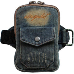 Blue Jean Cell Phone HOLSTER Arm Pouches for Men Arm Bags Arm HOLSTER For Men - imessengerbags