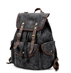Cool Gray Fashion Mens Green Large Travel Backpack  14'' Computer Backpack for Men - imessengerbags