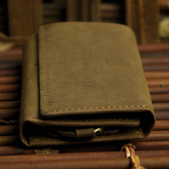 Cool Small Leather Mens Keys Wallet Car Keys Holder Car Key Case for Men - imessengerbags