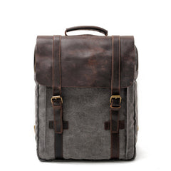 Vintage Canvas Mens Womens Large Pink College Backpack 14'' Green Travel Backpack Computer Backpack For Men - imessengerbags