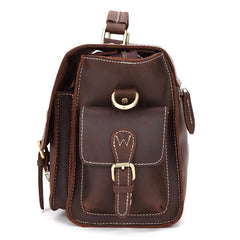 Vintage Leather Men's Shoulder Camera Bag Shoulder SLR Side Bag For Men - imessengerbags