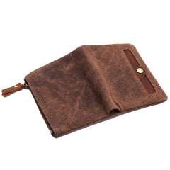 Mens Canvas Small Wallets for men Bifold Cool Men billfold Small Wallet - imessengerbags
