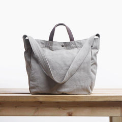 Cool Mens Canvas Tote Purse Handbag Canvas Tote Bag Shoulder Bag for Men