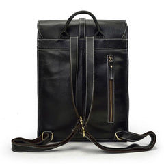 Fashion Black Mens Backpacks Vintage School Backpack Travel Backpack Bags for Men