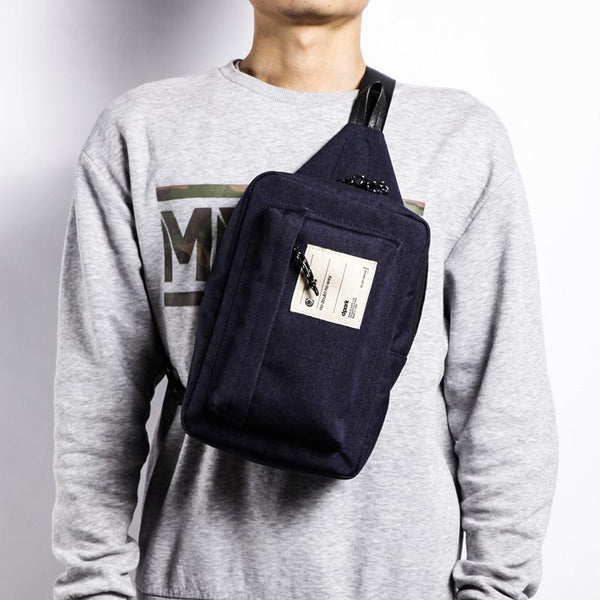 Cool Oxford cloth Casual Men's One Shoulder Backpack Sports Chest Bag Sling BagFor Men - imessengerbags