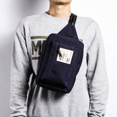 Cool Oxford cloth Casual Men's One Shoulder Backpack Sports Chest Bag Sling BagFor Men - imessengerbags