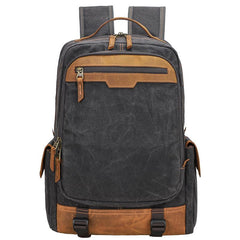 CANVAS WATERPROOF 15‘’ MENS LARGE NIKON CAMERA BACKPACK CANON CAMERA BAG DSLR CAMERA BAG FOR MEN - imessengerbags