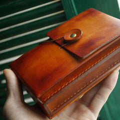 Handmade Leather Belt Pouch Mens Waist Bag CIGARETTE Pouch for Men