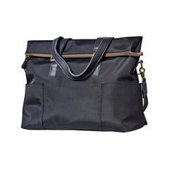 Cool Black Nylon Mens 15 inches Large Messenger Bag Briefcase Handbag Nylon Travel Green Shoulder Bag for Men - imessengerbags